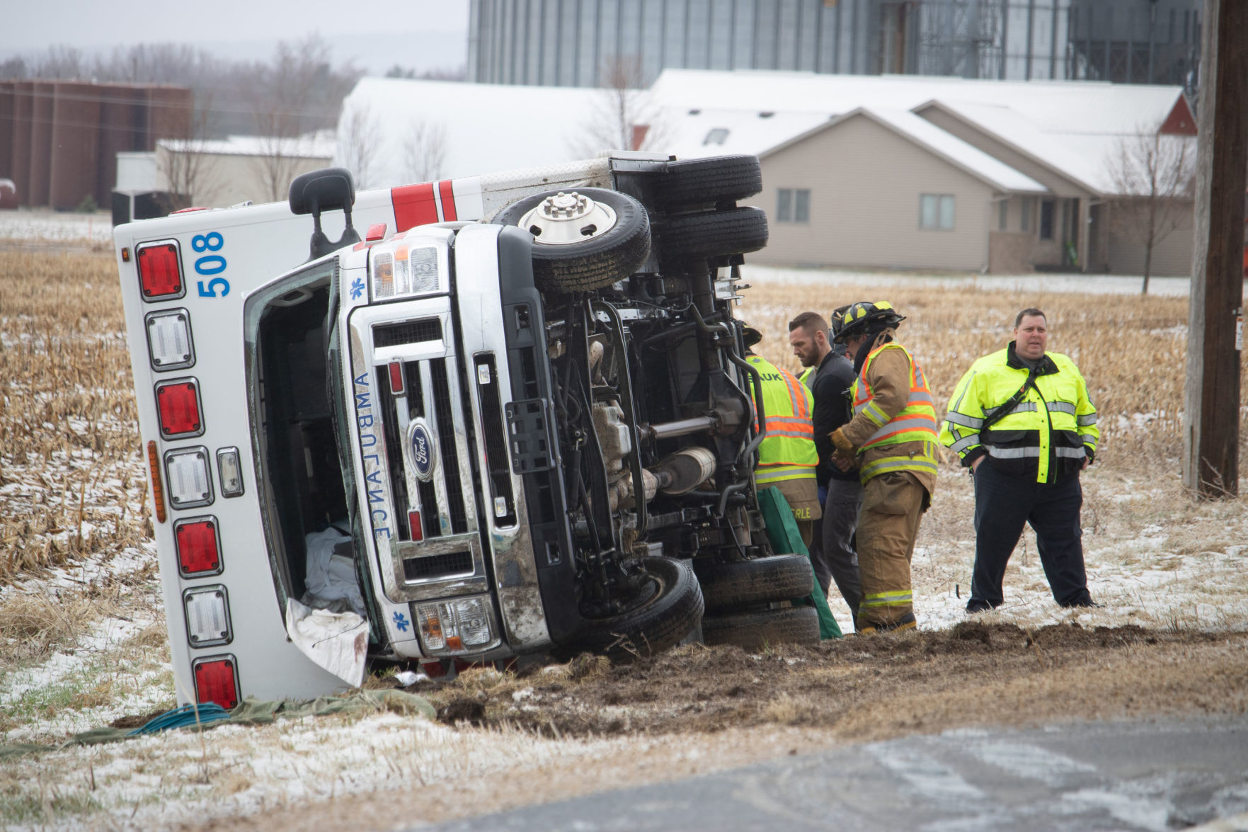 ambulance rollover